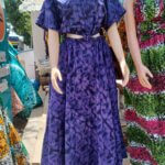 New basic purple dress