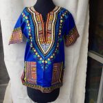 Angelina Print Dashiki Shirt