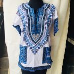 Angelina Print Dashiki Shirt