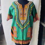 Angelina Print Dashiki Shirt