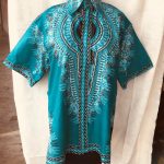 Angelina Print Dashiki Shirt