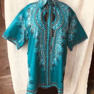 Angelina Print Dashiki Shirt